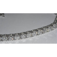 Afbeelding in Gallery-weergave laden, 9,50 karaat diamanten tennisarmband versus sieraden massief WG 18K - harrychadent.nl