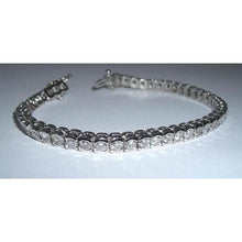 Afbeelding in Gallery-weergave laden, 9.60 karaat diamanten tennis armband bezel set sieraden - harrychadent.nl