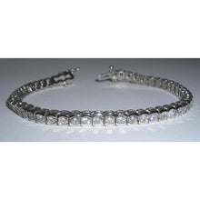 Afbeelding in Gallery-weergave laden, 9.60 karaat diamanten tennis armband bezel set sieraden - harrychadent.nl