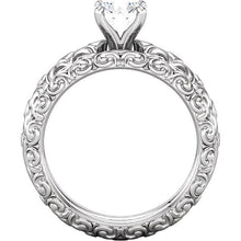 Afbeelding in Gallery-weergave laden, Antieke stijl Solitaire verlovingsring 1,50 karaat - harrychadent.nl