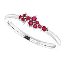 Afbeelding in Gallery-weergave laden, Band Birma Ruby 1.40 Karaat Dames Sieraden - harrychadent.nl