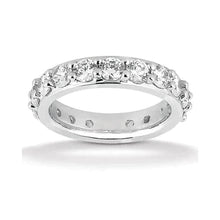 Afbeelding in Gallery-weergave laden, Dames Comfort Fit Eternity Band 2.71 karaat gouden huwelijksjuwelen