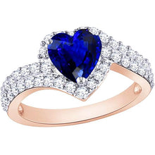 Afbeelding in Gallery-weergave laden, echte round diamant 4.50karaat ring vooraanzicht