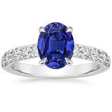 Afbeelding in Gallery-weergave laden, echte round diamant 4karaat ring vooraanzicht