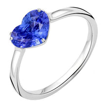 Afbeelding in Gallery-weergave laden, echte heart diamant 2karaat ring profielweergave