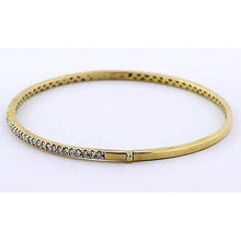 Afbeelding in Gallery-weergave laden, Dames diamanten armband 5 karaat geel goud 14K sieraden Nieuw - harrychadent.nl