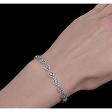 Afbeelding in Gallery-weergave laden, Dames diamanten armband 7 karaat Prong Set sieraden Nieuw - harrychadent.nl