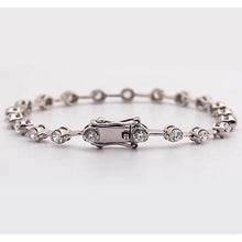 Afbeelding in Gallery-weergave laden, Dames Echt Diamanten Armband 6 karaat F Vs1 Sieraden 14K - harrychadent.nl