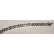 Afbeelding in Gallery-weergave laden, Diamant Dames Tennisarmband Witgouden Sieraden 4.56 Karaat - harrychadent.nl
