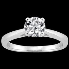 Afbeelding in Gallery-weergave laden, Diamant Solitaire Ring Kathedraal Instelling 1.50 Karaat Wit Goud 14K