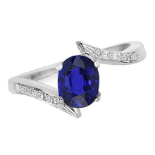 Afbeelding in Gallery-weergave laden, echte round diamant 2.50karaat ring vooraanzicht
