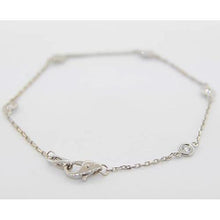 Afbeelding in Gallery-weergave laden, Diamant ronde armband 1.50 karaat bezel set sieraden Nieuw - harrychadent.nl