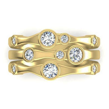 Afbeelding in Gallery-weergave laden, Diamanten Fancy Ring 1.10 Karaat 14K Witte Herensieraden Nieuw - harrychadent.nl