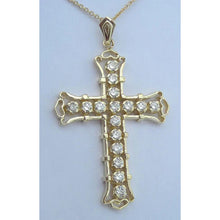 Afbeelding in Gallery-weergave laden, Diamanten Kruis Ketting