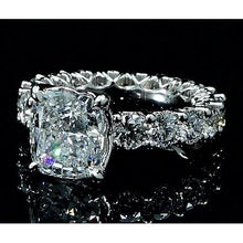 Afbeelding in Gallery-weergave laden, Diamanten Ring 6 Karaat Prong Setting Vrouwen Sieraden Nieuw - harrychadent.nl