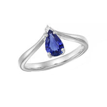 Afbeelding in Gallery-weergave laden, Diamanten Sieraden Peer Ceylon Saffier Jubileumring 1,25 Karaat - harrychadent.nl