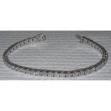Afbeelding in Gallery-weergave laden, diamanten dames tennisarmband wit goud sprankelend 10,08 karaat - harrychadent.nl