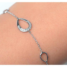 Afbeelding in Gallery-weergave laden, Diamanten damesarmband 1,50 karaat peervorm witgouden sieraden Nieuw - harrychadent.nl