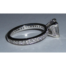 Afbeelding in Gallery-weergave laden, Diamanten fancy verlovingsring set wit goud 3,51 karaat