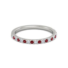 Afbeelding in Gallery-weergave laden, Diamanten jubileumband 0,60 karaat F Vs1 AAA-sieraden - harrychadent.nl