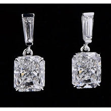 Afbeelding in Gallery-weergave laden, Diamanten oorbellen 5 karaat stralend geslepen wit goud 14k - harrychadent.nl