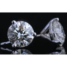 Afbeelding in Gallery-weergave laden, Diamanten oorknopjes 2 ct. Massief Wit Goud 14K - harrychadent.nl