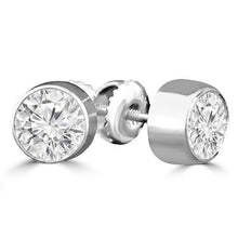 Afbeelding in Gallery-weergave laden, GIA-gecertificeerd Echte Diamanten oorknopjes goud 0.92 ct. Vrouwen Sieraden