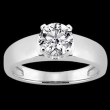 Afbeelding in Gallery-weergave laden, Diamanten solitaire ring 2,50 ct. Dames Sieraden Wit Goud 14K - harrychadent.nl
