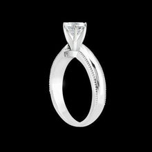 Afbeelding in Gallery-weergave laden, Diamanten solitaire ring antieke stijl wit goud 14K 1,01 karaat - harrychadent.nl
