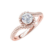 Afbeelding in Gallery-weergave laden, Diamanten solitaire verlovingsring rosé goud 1,75 karaat - harrychadent.nl