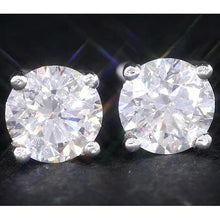 Afbeelding in Gallery-weergave laden, Diamanten studs 2 karaat witgoud - harrychadent.nl