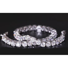 Afbeelding in Gallery-weergave laden, Diamanten tennisarmband 12.50 karaat dames witgoud F Vs1 sieraden - harrychadent.nl