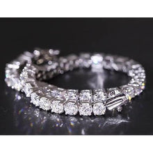 Afbeelding in Gallery-weergave laden, Diamanten tennisarmband 12.50 karaat dames witgoud F Vs1 sieraden - harrychadent.nl