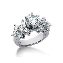 Afbeelding in Gallery-weergave laden, Diamanten verlovingsring wit goud 14K 3,30 karaat Nieuw - harrychadent.nl