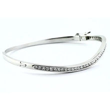 Afbeelding in Gallery-weergave laden, echte round diamant 3karaat armband close-up detail