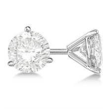 Afbeelding in Gallery-weergave laden, Drie rieken set rond geslepen 3,50 ct diamanten oorknopjes wit goud - harrychadent.nl