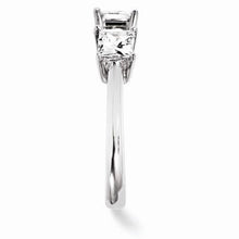 Afbeelding in Gallery-weergave laden, Drie stenen diamanten verlovingsring 3,50 karaat witgoud 14K Nieuw - harrychadent.nl