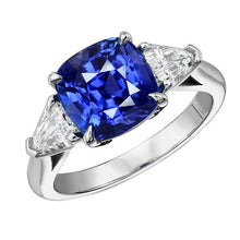 Afbeelding in Gallery-weergave laden, echte diamant 3.50karaat ring vooraanzicht