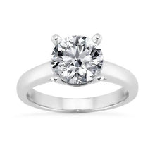 Afbeelding in Gallery-weergave laden, Echte 2 ct Ronde Diamanten Vrouwen Bruiloft Solitaire Ring