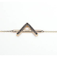 Afbeelding in Gallery-weergave laden, Eerste Armband Black Diamond Prong Set 1,50 karaat geel goud 14K - harrychadent.nl