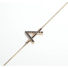 Afbeelding in Gallery-weergave laden, Eerste Armband Black Diamond Prong Set 1,50 karaat geel goud 14K - harrychadent.nl