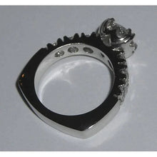 Afbeelding in Gallery-weergave laden, Euro Shank Echt Diamond Round Cut Antieke Stijl Verlovingsring Goud