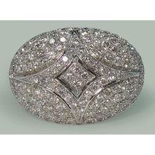 Afbeelding in Gallery-weergave laden, Fancy ronde diamanten verlovingsring 1,27 karaat witgoud 14K - harrychadent.nl
