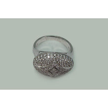 Afbeelding in Gallery-weergave laden, Fancy ronde diamanten verlovingsring 1,27 karaat witgoud 14K - harrychadent.nl