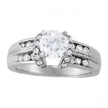 Afbeelding in Gallery-weergave laden, Fonkelende diamanten verlovingsring 1,75 ct. Wit goud 14K - harrychadent.nl