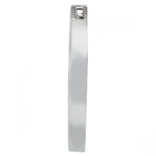 Afbeelding in Gallery-weergave laden, Fonkelende ronde diamanten hanger ketting zonder ketting 1 karaat WG 14K - harrychadent.nl