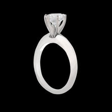 Afbeelding in Gallery-weergave laden, echte round diamant 1.50karaat ring zijaanzicht