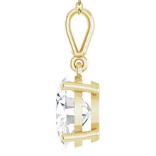 Afbeelding in Gallery-weergave laden, Geel goud 14K 3,25 karaat sprankelende diamanten hanger ketting - harrychadent.nl