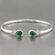 Afbeelding in Gallery-weergave laden, Geel goud groen smaragd edelsteen armband 2.30 karaat dames sieraden Nieuw - harrychadent.nl