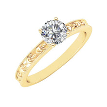 Afbeelding in Gallery-weergave laden, echte round diamant 1.75karaat ring vooraanzicht